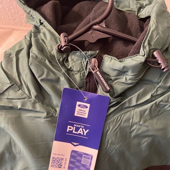 New Men’s FORD Bronco Zip up Jacket Medium - Picture 3 of 6